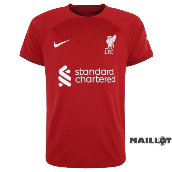 Foot Maillot Pas Cher Thailande Domicile Maillot Liverpool 2022 2023 Rouge