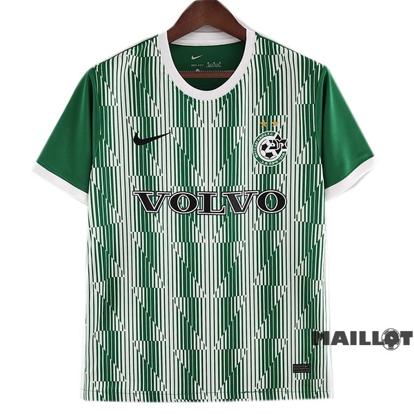 Foot Maillot Pas Cher Thailande Domicile Maillot Maccabi Haifa 2022 2023 Vert