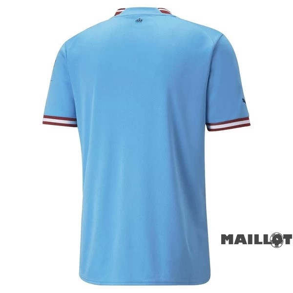 Foot Maillot Pas Cher Thailande Domicile Maillot Manchester City 2022 2023 Bleu