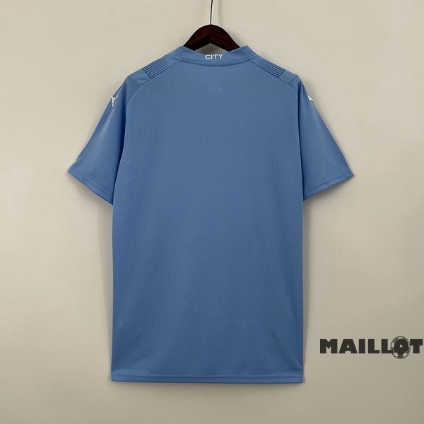 Foot Maillot Pas Cher Thailande Domicile Maillot Manchester City 2023 2024 Bleu
