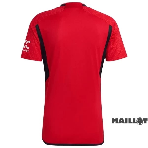 Foot Maillot Pas Cher Thailande Domicile Maillot Manchester United 2023 2024 Rouge