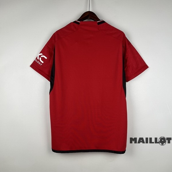 Foot Maillot Pas Cher Thailande Domicile Maillot Manchester United 2023 2024 Rouge