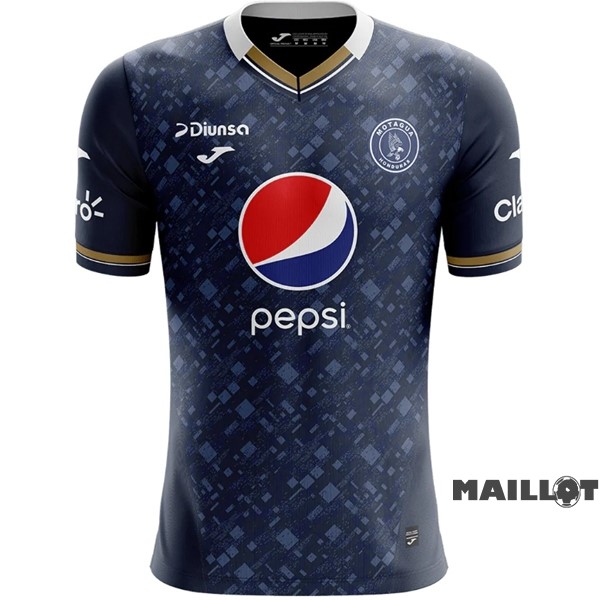 Foot Maillot Pas Cher Thailande Domicile Maillot Motagua 2023 2024 Bleu