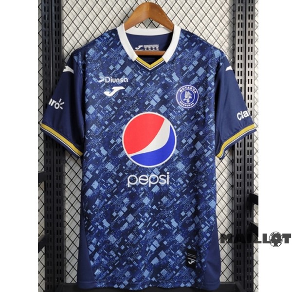 Foot Maillot Pas Cher Thailande Domicile Maillot Motagua 2023 2024 Bleu