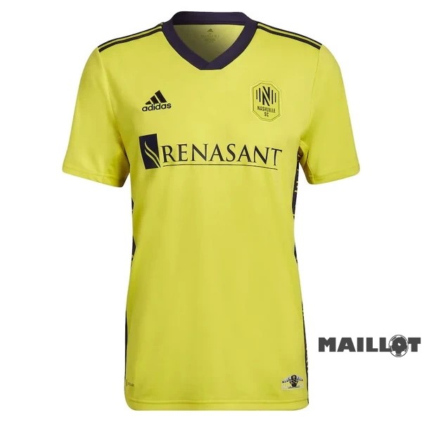 Foot Maillot Pas Cher Thailande Domicile Maillot Nashville 2022 2023 Jaune