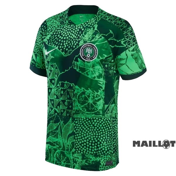 Foot Maillot Pas Cher Thailande Domicile Maillot Nigeria 2022 Vert