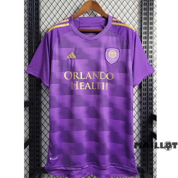 Foot Maillot Pas Cher Thailande Domicile Maillot Orlando City 2023 2024 Purpura