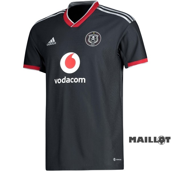 Foot Maillot Pas Cher Thailande Domicile Maillot Orlando Pirates 2022 2023 Noir