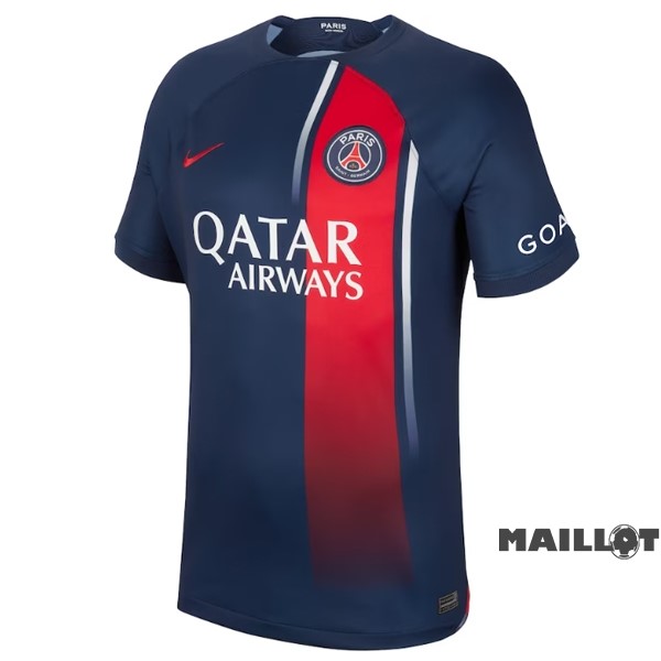 Foot Maillot Pas Cher Thailande Domicile Maillot Paris Saint Germain 2023 2024 Bleu