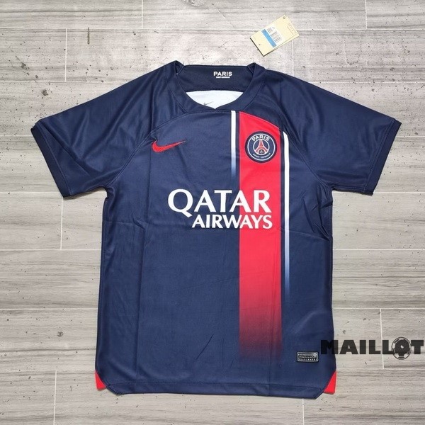 Foot Maillot Pas Cher Thailande Domicile Maillot Paris Saint Germain 2023 2024 Bleu