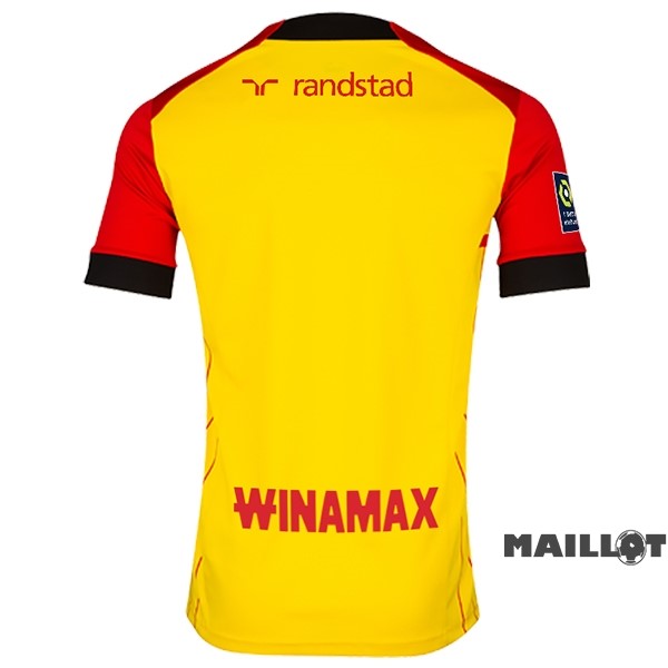 Foot Maillot Pas Cher Thailande Domicile Maillot RC Lens 2022 2023 Jaune
