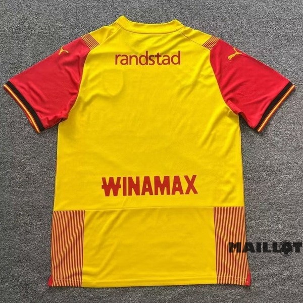 Foot Maillot Pas Cher Thailande Domicile Maillot RC Lens 2023 2024 Jaune
