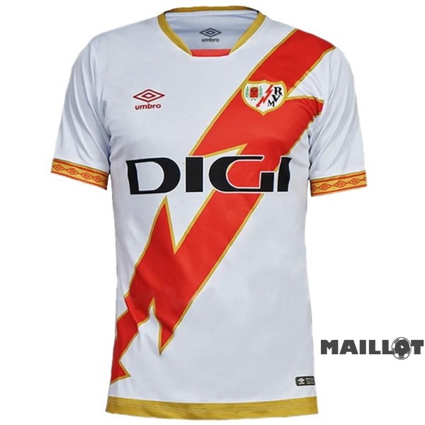 Foot Maillot Pas Cher Thailande Domicile Maillot Rayo Vallecano 2023 2024 Blanc