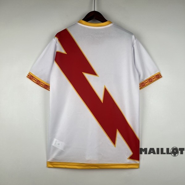 Foot Maillot Pas Cher Thailande Domicile Maillot Rayo Vallecano 2023 2024 Blanc