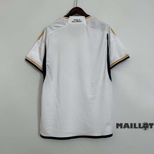 Foot Maillot Pas Cher Thailande Domicile Maillot Real Madrid 2023 2024 Blanc