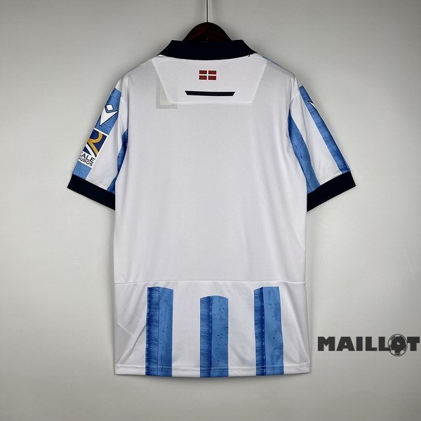 Foot Maillot Pas Cher Thailande Domicile Maillot Real Sociedad 2023 2024 Bleu
