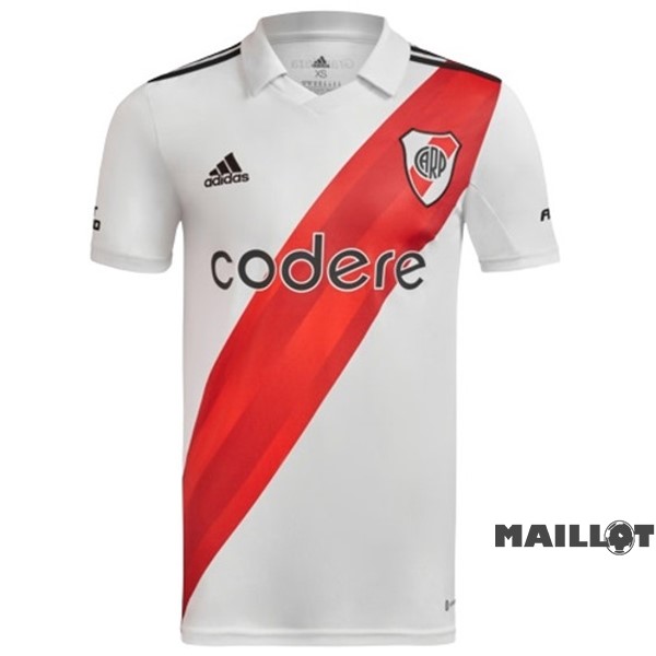 Foot Maillot Pas Cher Thailande Domicile Maillot River Plate 2022 2023 Blanc