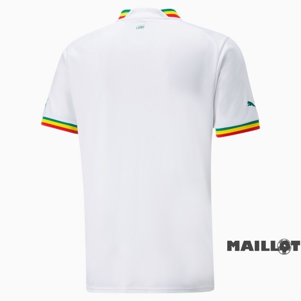 Foot Maillot Pas Cher Thailande Domicile Maillot Sénégal 2022 Blanc