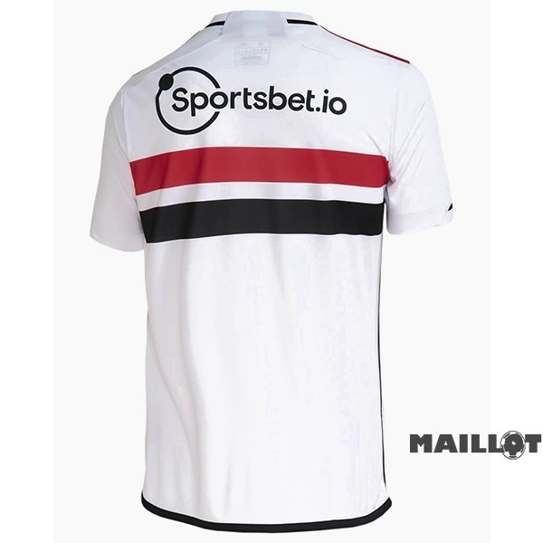 Foot Maillot Pas Cher Thailande Domicile Maillot São Paulo 2023 2024 Blanc