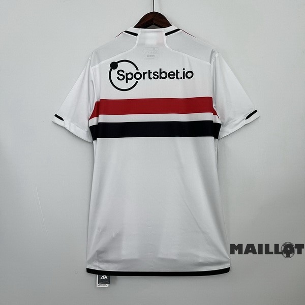 Foot Maillot Pas Cher Thailande Domicile Maillot São Paulo 2023 2024 Blanc