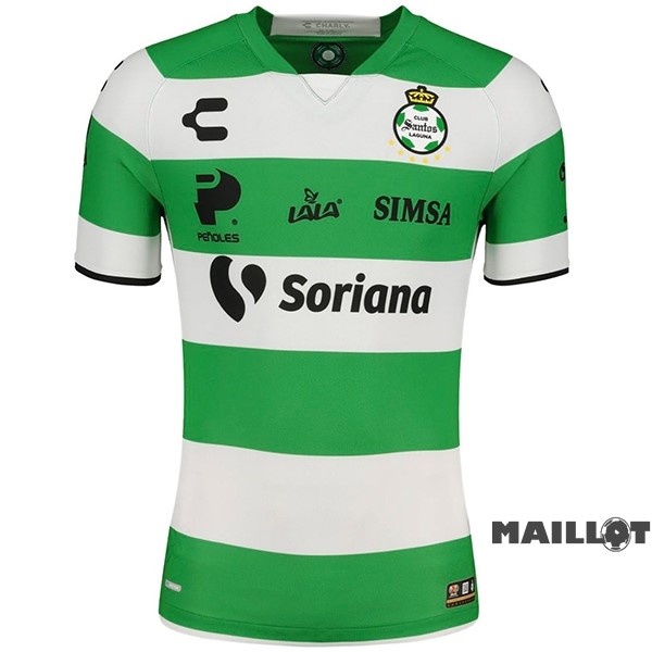 Foot Maillot Pas Cher Thailande Domicile Maillot Santos Laguna 2022 2023 Vert