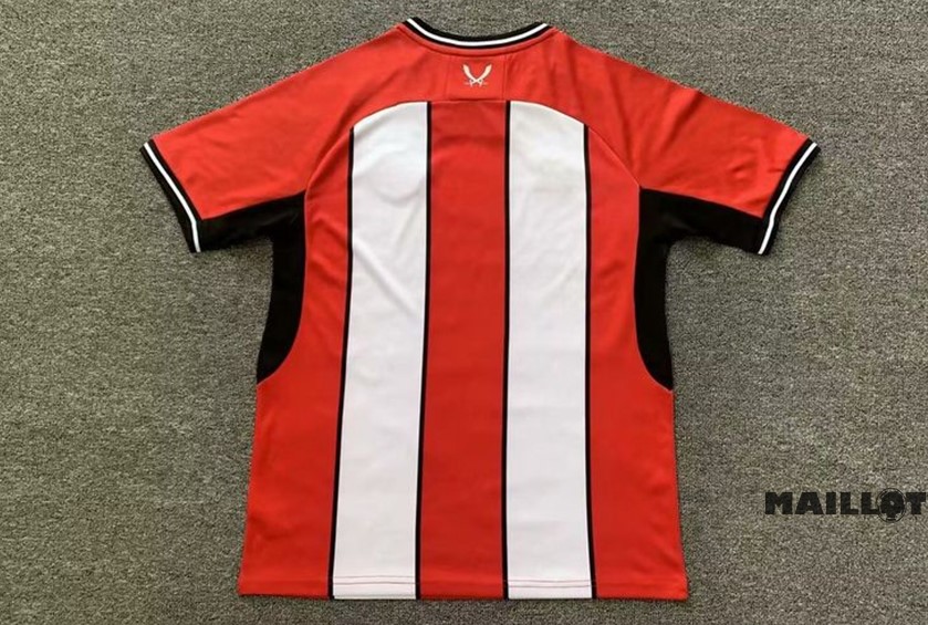 Foot Maillot Pas Cher Thailande Domicile Maillot Sheffield United 2023 2024 Rouge
