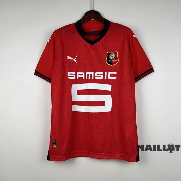 Foot Maillot Pas Cher Thailande Domicile Maillot Stade Rennais 2023 2024 Rouge