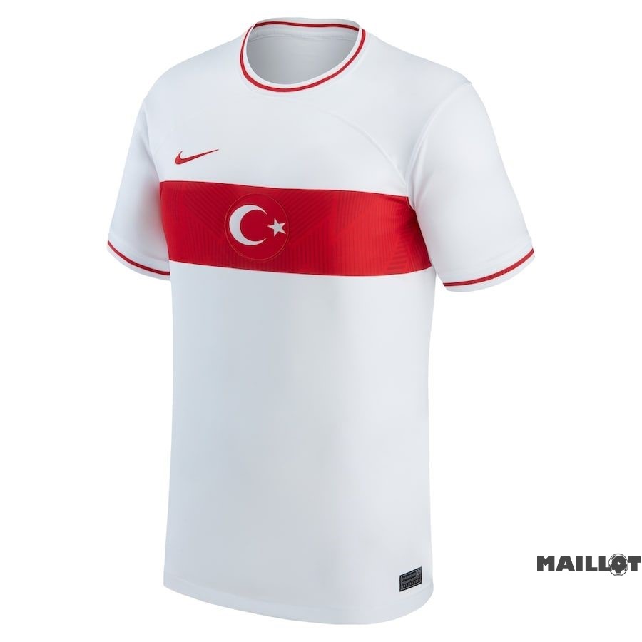 Foot Maillot Pas Cher Thailande Domicile Maillot Turquie 2022 Blanc