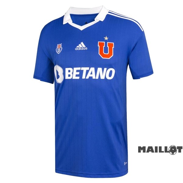 Foot Maillot Pas Cher Thailande Domicile Maillot Universidad De Chili 2022 2023 Bleu