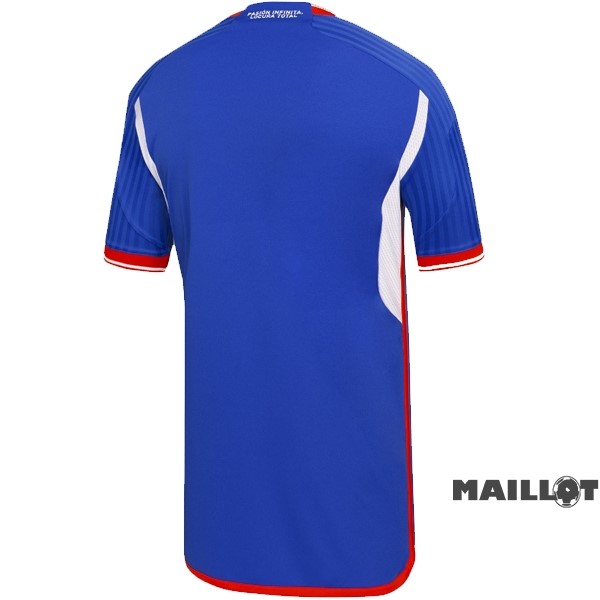 Foot Maillot Pas Cher Thailande Domicile Maillot Universidad De Chili 2023 2024 Bleu