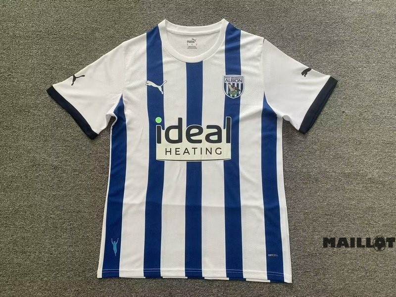 Foot Maillot Pas Cher Thailande Domicile Maillot West Brom 2023 2024 Blanc