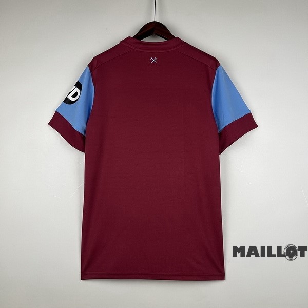 Foot Maillot Pas Cher Thailande Domicile Maillot West Ham United 2023 2024 Rouge