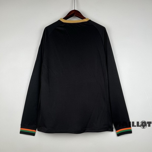 Foot Maillot Pas Cher Thailande Domicile Manches Longues Venezia 2023 2024 Noir