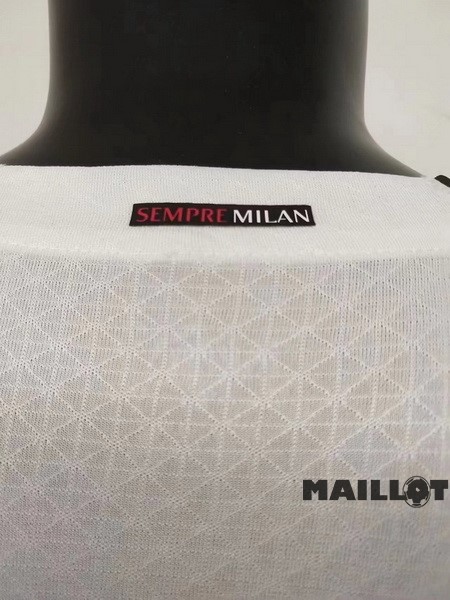 Foot Maillot Pas Cher Thailande Exterieur Joueurs Maillot AC Milan 2022 2023 Blanc