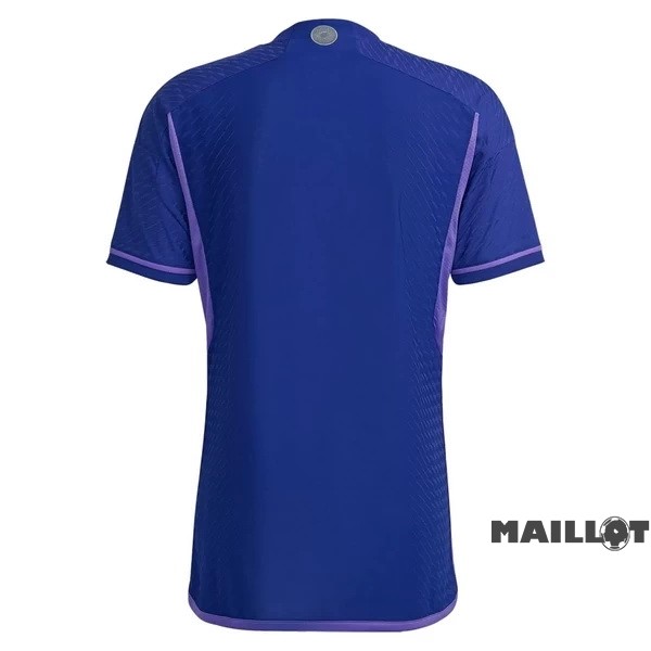 Foot Maillot Pas Cher Thailande Exterieur Joueurs Maillot Argentine 3 Stars 2022 Purpura