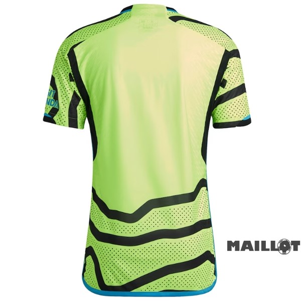 Foot Maillot Pas Cher Thailande Exterieur Joueurs Maillot Arsenal 2023 2024 Vert