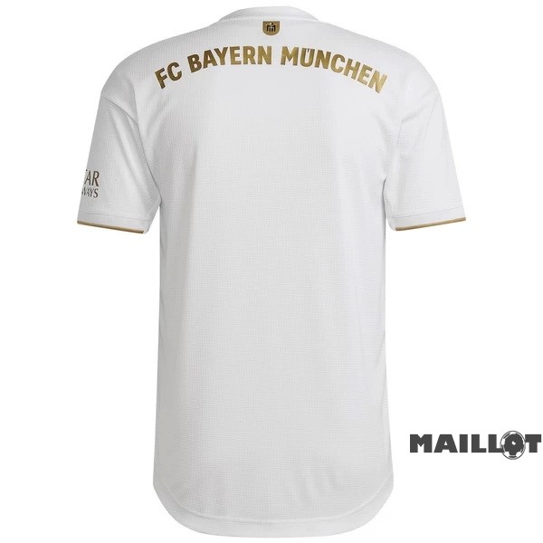 Foot Maillot Pas Cher Thailande Exterieur Joueurs Maillot Bayern Múnich 2022 2023 Blanc