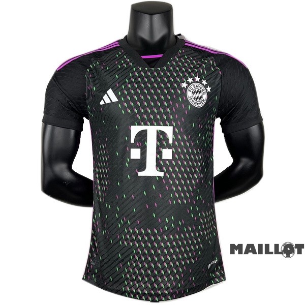 Foot Maillot Pas Cher Thailande Exterieur Joueurs Maillot Bayern Múnich 2023 2024 Noir