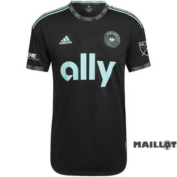 Foot Maillot Pas Cher Thailande Exterieur Joueurs Maillot Charlotte 2022 2023 Noir