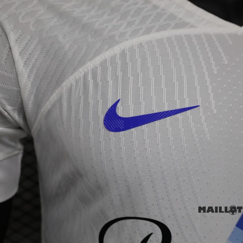 Foot Maillot Pas Cher Thailande Exterieur Joueurs Maillot Inter Milán 2023 2024 Blanc