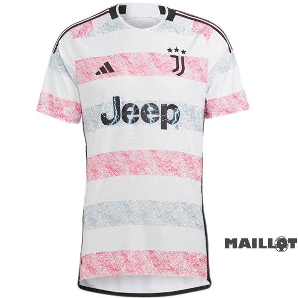 Foot Maillot Pas Cher Thailande Exterieur Joueurs Maillot Juventus 2023 2024 Blanc