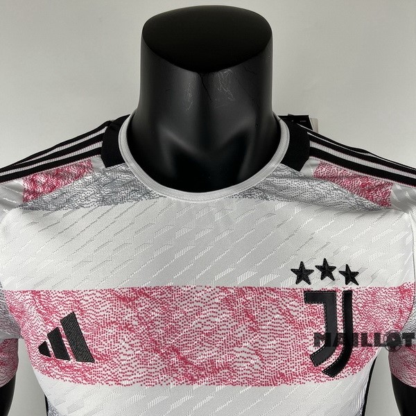 Foot Maillot Pas Cher Thailande Exterieur Joueurs Maillot Juventus 2023 2024 Blanc