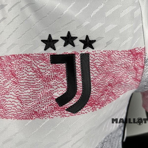 Foot Maillot Pas Cher Thailande Exterieur Joueurs Maillot Juventus 2023 2024 Blanc