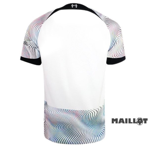 Foot Maillot Pas Cher Thailande Exterieur Joueurs Maillot Liverpool 2022 2023 Blanc