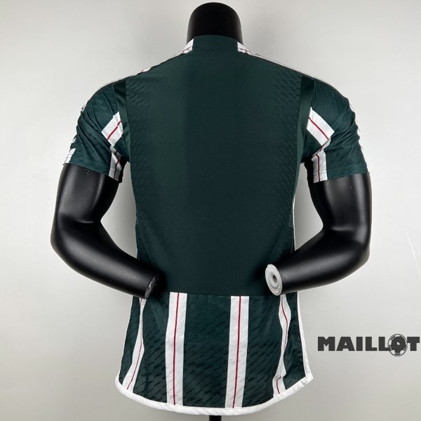 Foot Maillot Pas Cher Thailande Exterieur Joueurs Maillot Manchester United 2023 2024 Vert