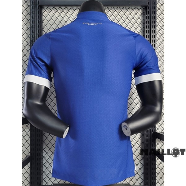 Foot Maillot Pas Cher Thailande Exterieur Joueurs Maillot Marsella 2023 2024 Bleu