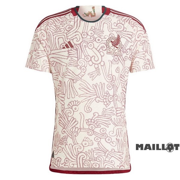 Foot Maillot Pas Cher Thailande Exterieur Joueurs Maillot Mexico 2022 Rouge