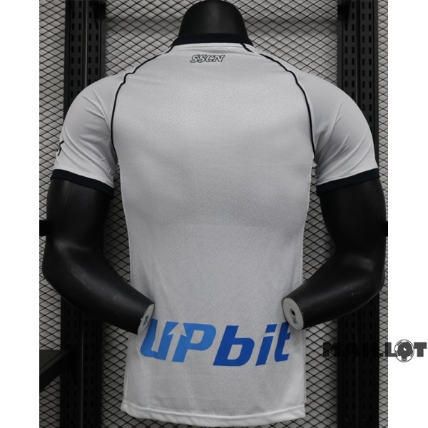 Foot Maillot Pas Cher Thailande Exterieur Joueurs Maillot Napoli 2023 2024 Blanc