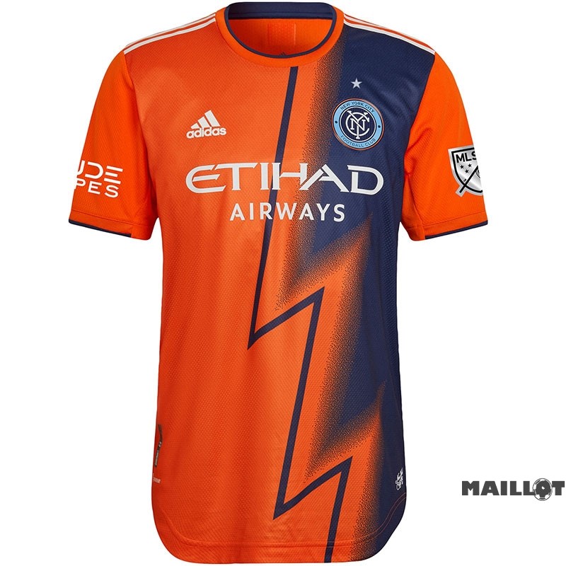 Foot Maillot Pas Cher Thailande Exterieur Joueurs Maillot New York City 2022 2023 Orange