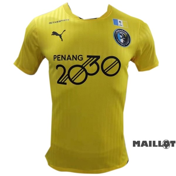 Foot Maillot Pas Cher Thailande Exterieur Joueurs Maillot Penang 2022 2023 Jaune